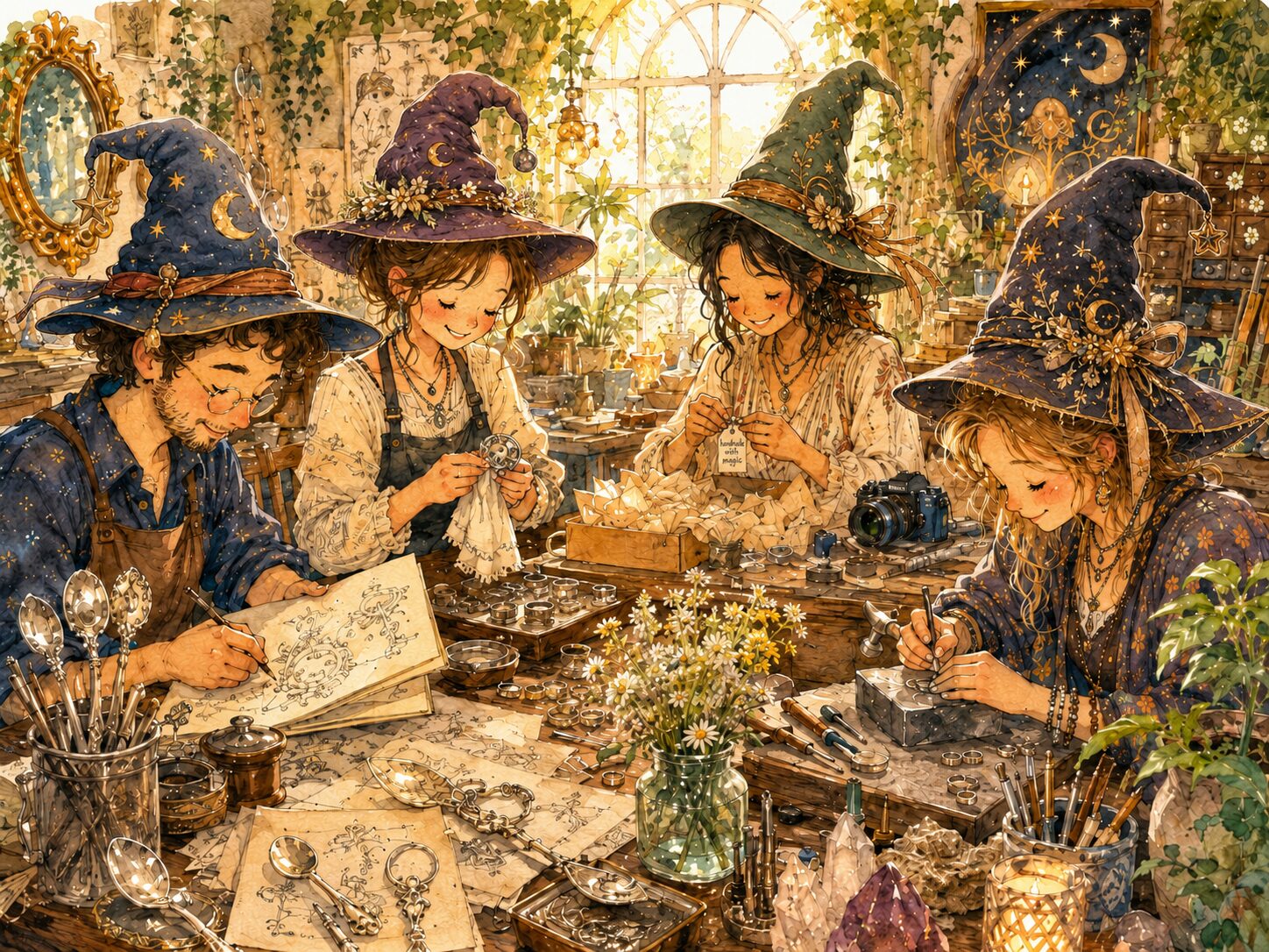 Meet Sister Dandy: A Beautiful Bunch of Whimsical Artists